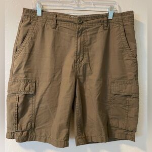 Men's Brown Cargo Shorts